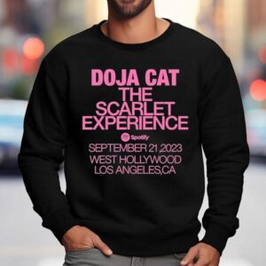 Doja Cat The Scarlet Experience September 21,2023 West Hollywood Los Angeles, Ca Shirt 3 Doja Cat The Scarlet Experience September West Hollywood Los Angeles Ca Sweatshirt