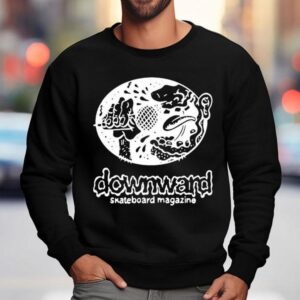 Downward Skateboard Magazine Mic Sweatshirt