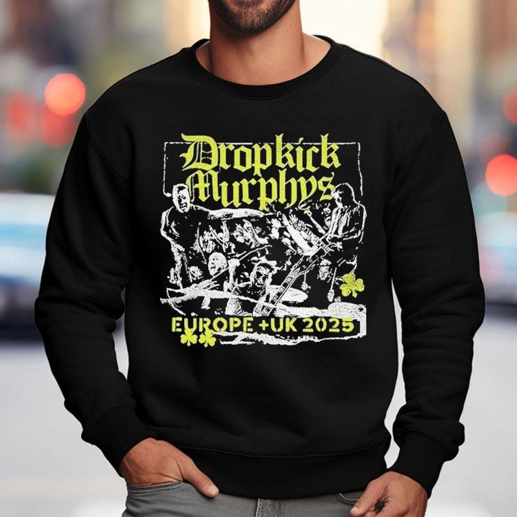 Dropkick Murphys Admat Eu Uk Tour 2025 Shirt Dropkick Murphys Admat Eu Uk Tour 2025 Shirt