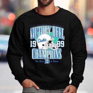 Duke Football Helmet Victory Bell Champions Sweatshirt