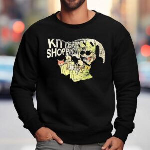 Eddsworld Kitten Shopping Retro Sweatshirt