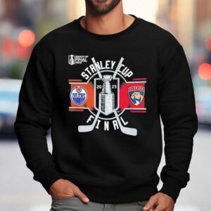 Edmonton Oilers Vs Florida Panthers Nhl Stanley Cup Final 2025 Shirt 3 Edmonton Oilers Vs Florida Panthers Nhl Stanley Cup Final Sweatshirt