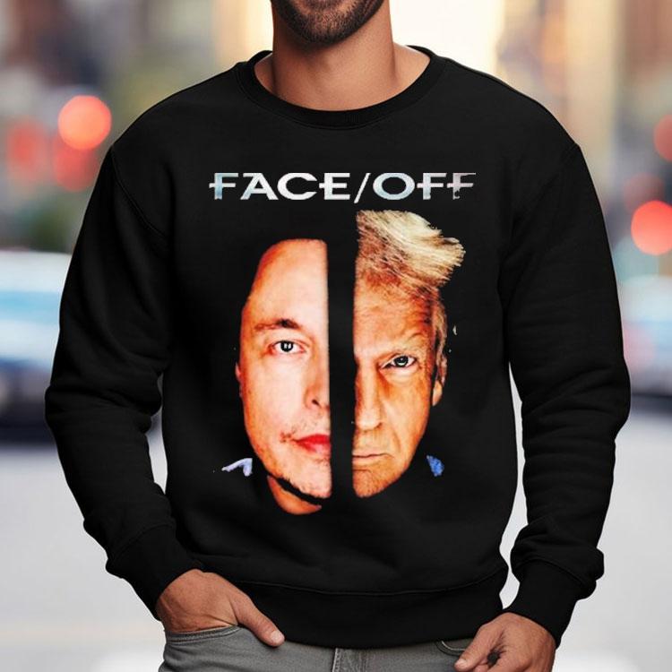 Elon Musk Vs Trump Face Off Shirt Elon Musk Vs Trump Face Off Shirt