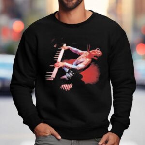 Elton John S Live Piano Sweatshirt