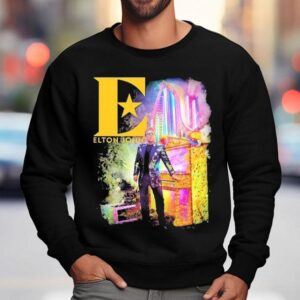 Elton John Yellow Brick Road Fan Piano Eu Leg 3 Tour 2019 Shirt 3 Elton John Yellow Brick Road Fan Piano Eu Leg Tour Sweatshirt
