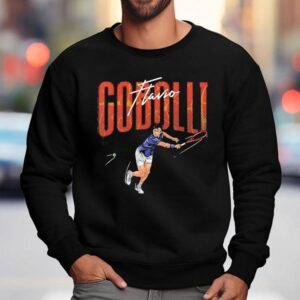 Flavio Cobolli Tennis Player Cartoon Sweatshirt