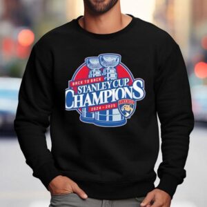 Florida Panthers 2024-2025 Back-to-back Stanley Cup Champions Shirt 3 Florida Panthers Back To Back Stanley Cup Champions Sweatshirt