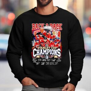 Florida Panthers Back 2 Back Champions Stanley Cup 2025 Signatures Shirt 3 Florida Panthers Back Back Champions Stanley Cup Signatures Sweatshirt