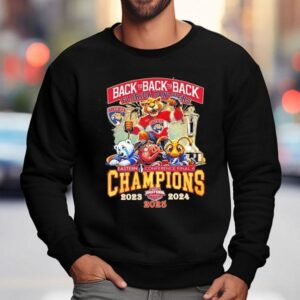 Florida Panthers Back To Back To Back Eastern Conference Finals Champions 2025 Shirt 3 Florida Panthers Back To Back To Back Eastern Conference Finals Champions Sweatshirt
