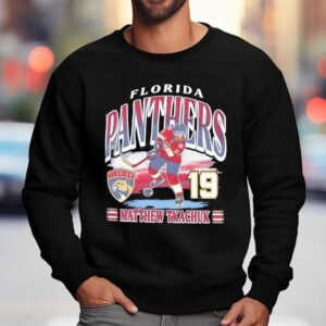 Florida Panthers Hockey Matthew Tkachuk 19 Cartoon Shirt 3 Florida Panthers Hockey Matthew Tkachuk Cartoon Sweatshirt