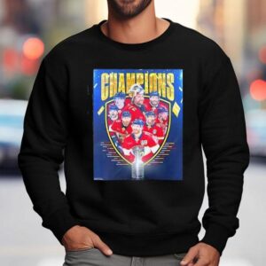 Florida Panthers Hockey With All Names Of Legends Stanley Cup Champions 2025 Shirt 3 Florida Panthers Hockey With All Names Of Legends Stanley Cup Champions Sweatshirt