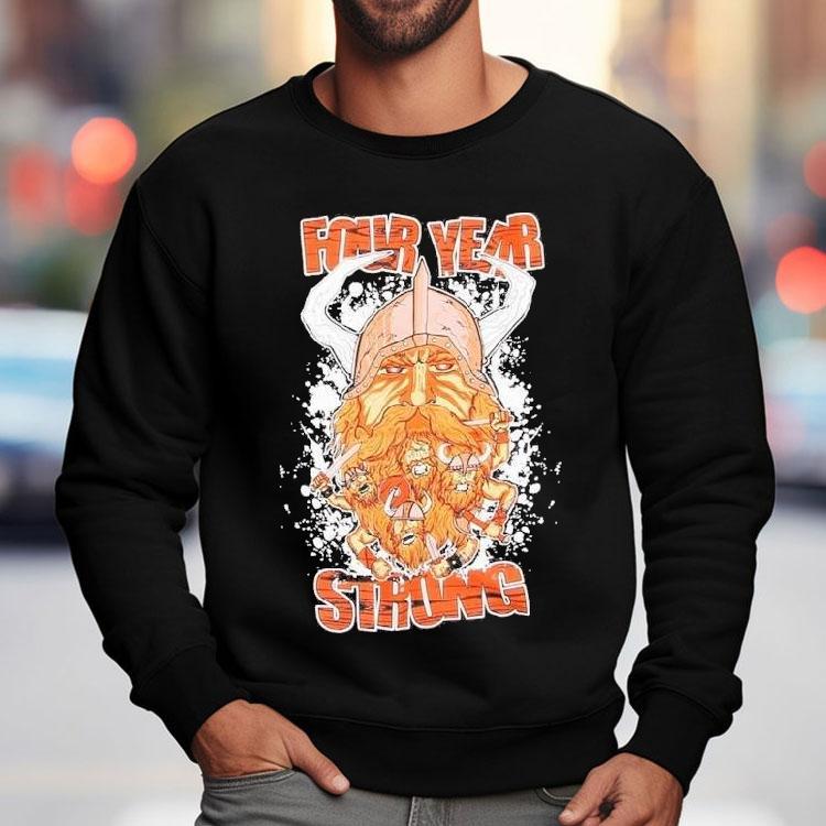 Four Year Strong Viking Beard Shirt Four Year Strong Viking Beard Shirt