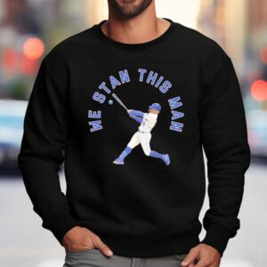 Francisco Lindor New York Mets We Stan This Man Sweatshirt