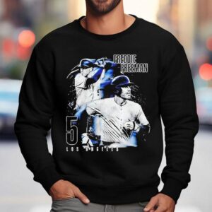 Freddie Freeman Los Angeles Dodgers D Grunge Sweatshirt