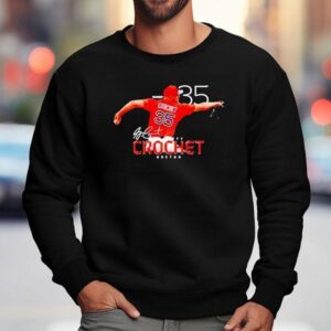 Garrett Crochet Boston Red Sox Signature Sweatshirt