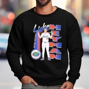 Gators Luke Heyman Step Up Batting Home Run Sweatshirt