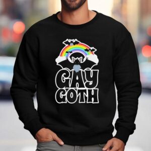 Gay Goth Lgbt Pride Vampire Ba Sweatshirt