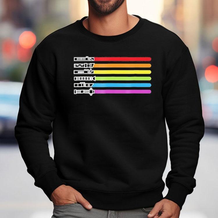 Gay Saber Rainbow Lgbt Pride Shirt Gay Saber Rainbow Lgbt Pride Shirt