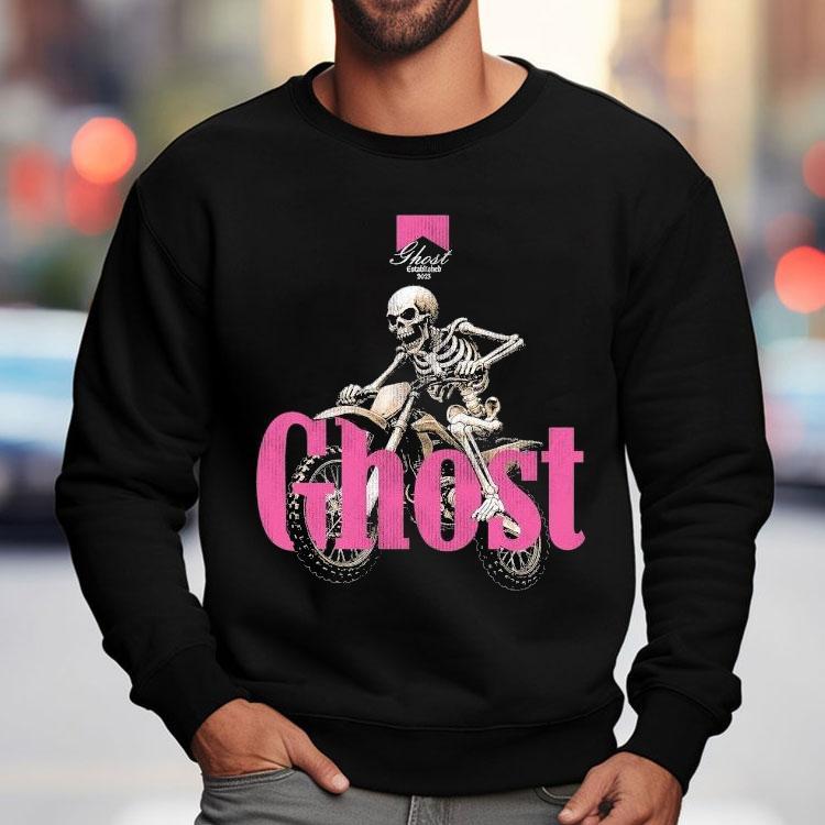 Ghost Racing Skeleton Dirtbike Est 2023 Shirt Ghost Racing Skeleton Dirtbike Est 2023 Shirt