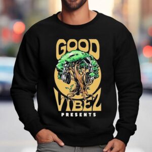 Good Vibez Headphone Tree Sweatshirt