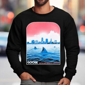 Goose June Jacobs Pavilion At Nautica Cleveland Oh Shark Fin Sweatshirt