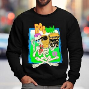 Goosebumps Boo Dude Skeleton Sweatshirt