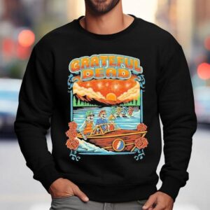 Grateful Dead Summer Daze Tour Skeleton Bears Sweatshirt