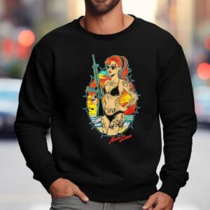 Gun Girl Summer Nine Line Shirt 3 Gun Girl Summer Nine Line Sweatshirt