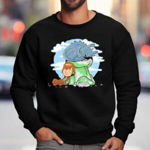 Hiccup And Toothless From How To Train Your Dragon Style Of Peanuts Sweatshirt