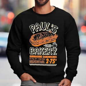 Hkan Hellstrm Paul's Bakery Submarine Sandwiches Tro Tvivel Bageri Shirt 3 Hkan Hellstrm Paul S Bakery Submarine Sandwiches Tro Tvivel Bageri Sweatshirt