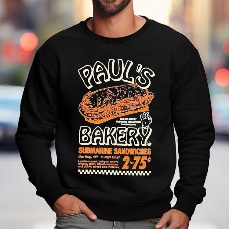 Hkan Hellstrm Paul’s Bakery Submarine Sandwiches Tro Tvivel Bageri Shirt Hkan Hellstrm Paul’s Bakery Submarine Sandwiches Tro Tvivel Bageri Shirt