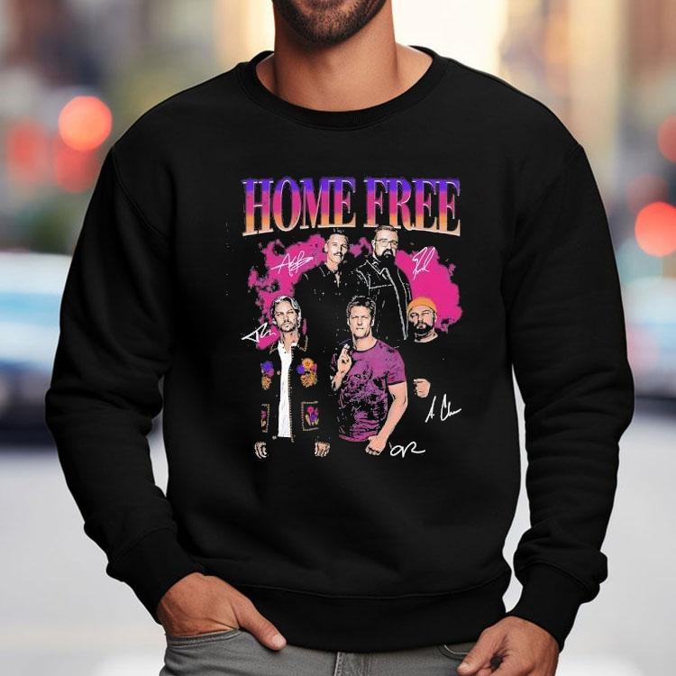 Home Free Characters Signature Shirt Home Free Characters Signature Shirt