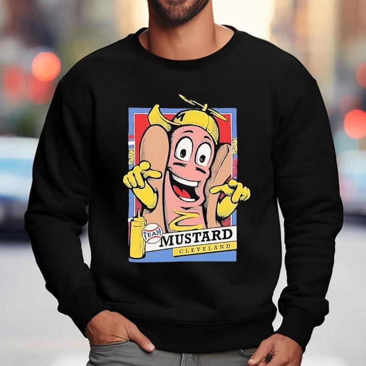 Hot Dog Mustard Cleveland Team Shirt Hot Dog Mustard Cleveland Team Shirt