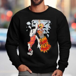 Houston Rockets Throwback Basketball Sweatshirt