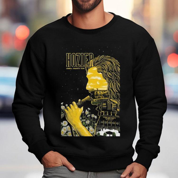 Hozier Unreal Unearth Tour 2025 Columbus, Oh June 18 Historic Crew Stadium Shirt Hozier Unreal Unearth Tour 2025 Columbus, Oh June 18 Historic Crew Stadium Shirt