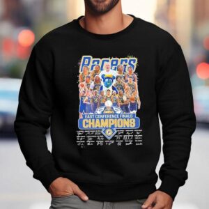 Indiana Pacers Eastern Conference Finals Champions Signatures Sweatshirt