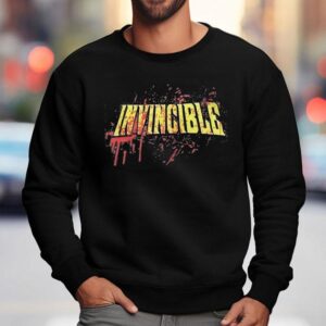Invincible Red Color Sweatshirt