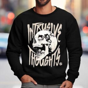 Iron Sanctuary Intrusive Thoughts Skulls Sweatshirt