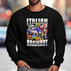 Italian Brainrot Shark Sweatshirt