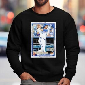 Jac Caglianone St Bowman Kansas City Royals Card Sweatshirt