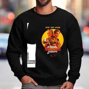 Jackie Chan Ben Wang And Ralph Macchio Karate Kid Legends Sweatshirt