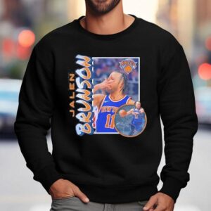 Jalen Brunson New York Knicks Basketball Vintage Sweatshirt