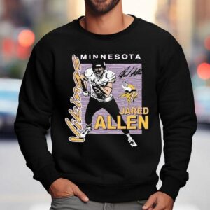 Jared Allen Minnesota Vikings Hof Player Shirt 3 Jared Allen Minnesota Vikings Hof Player Sweatshirt