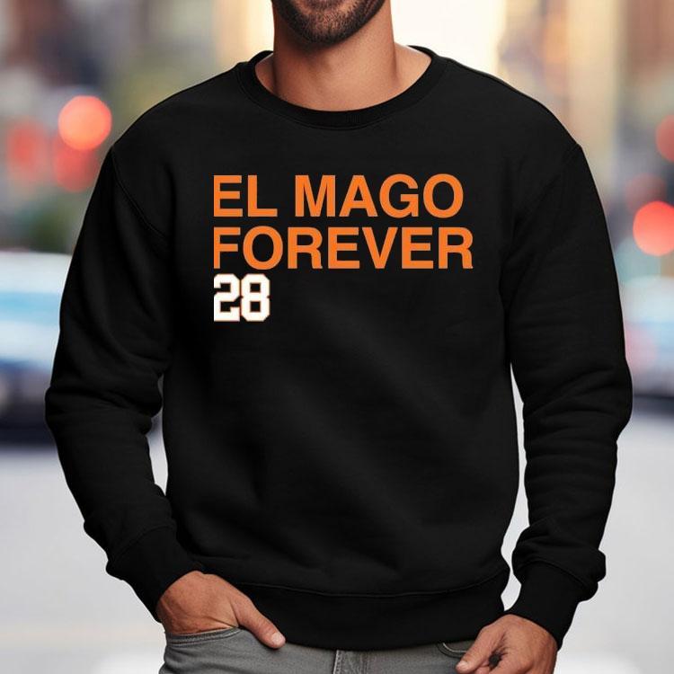 Javier Baez Detroit Tigers El Mago Forever 28 Shirt Javier Baez Detroit Tigers El Mago Forever 28 Shirt