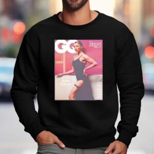 Jodie Comer Cover Star Of British Gq Heroes Issue Photographed By Scandebergs Sweatshirt