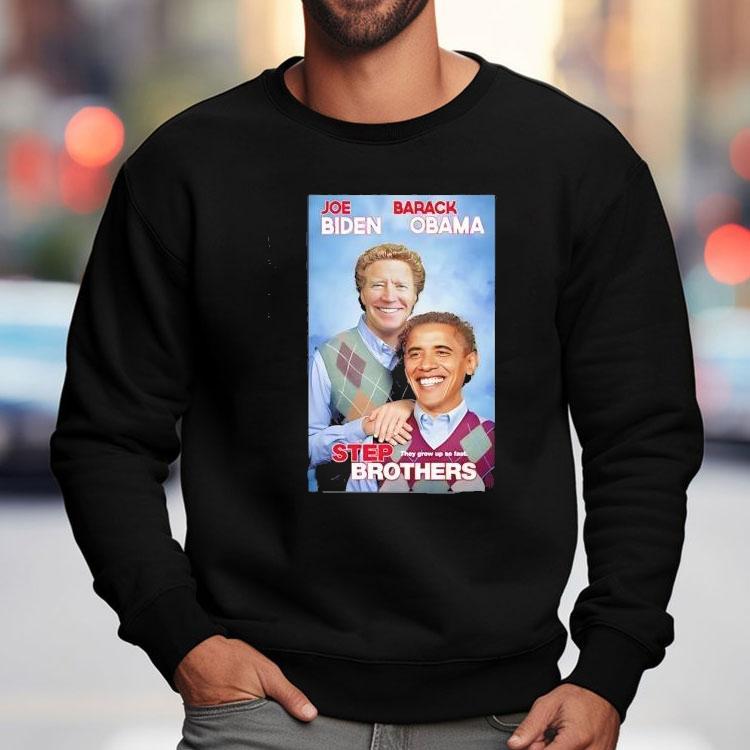 Joe Biden And Barack Obama Step Brothers Photo Shirt Joe Biden And Barack Obama Step Brothers Photo Shirt