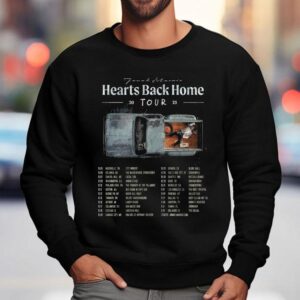 Jonah Marais Hearts Back Home Tour Dates Sweatshirt