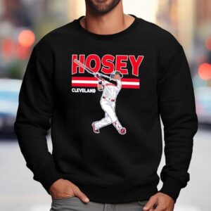 Jose Ramirez Hosey Cleveland Guardians Baseball Shirt 3 Jose Ramirez Hosey Cleveland Guardians Baseball Sweatshirt