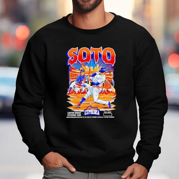 Juan Soto New York Mets Stadium Burning Shirt Juan Soto New York Mets Stadium Burning Shirt