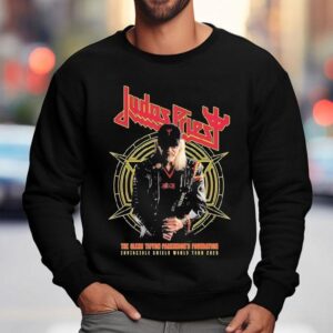 Judas Priest The Glenn Tipton Parkinson's Foundation Invincible Shield Of Pain World Tour 2025 Shirt 3 Judas Priest The Glenn Tipton Parkinson S Foundation Invincible Shield Of Pain World Tour Sweatshirt